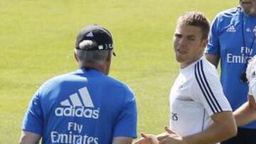 Sesión de recuperación para Illarramendi y Casemiro