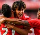 Joao Félix y Cervi mantienen líder al Benfica en Portugal