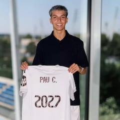 Pau Comendador, la joya del Real Madrid sube al primer equipo