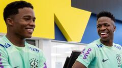 Endrick se asienta con Brasil