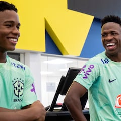 Endrick se asienta con Brasil