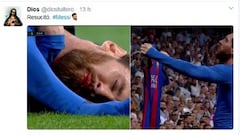 El tuit que más transcendió en el Clásico lo escribió 'Dios'