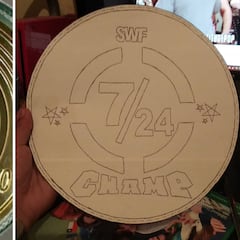 ¿WWE robó diseño del campeonato 24/7 a un mexicano?