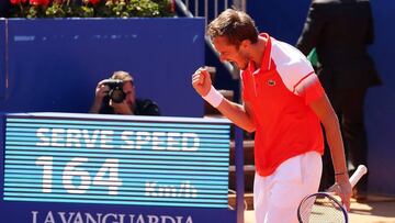 27/04/19 TENIS
 TORNEO CONDE GODO BARCELONA OPEN BANC SABADELL SEMIFINAL 
 KEI NISHIKORI - DANIIL MEDVEDEV