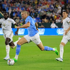 How many times has Erling Haaland scored in a debut game?