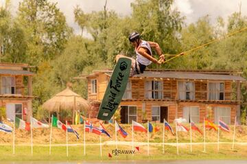 El wakeboarder español también hizo un buen papel en Argentina.