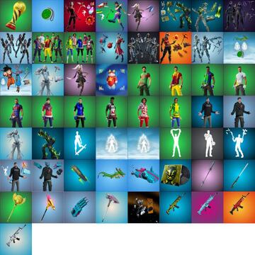 Todos los objetos cosméticos que han sido actualizados para la tienda tras el parche 23.10 de Fortnite
