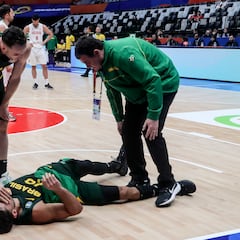 Raulzinho Neto se rompe y entristece la victoria de Brasil