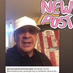 El mundo del deporte da las gracias a Fernando Torres