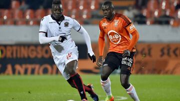 El Niza, con Balotelli expulsado, gana y acecha al Mónaco