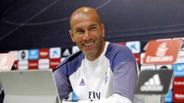 20/05/17 RUEDA DE PRENSA ZINEDINE ZIDANE ENTRENADOR REAL MADRID