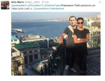 Los memes de la "invitación" de Pizarro a Totti