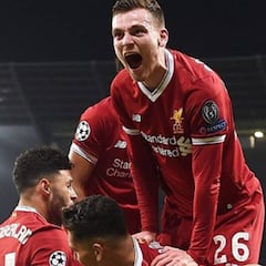 Andrew Robertson, de pedir trabajo en Twitter a ser finalista de la Champions