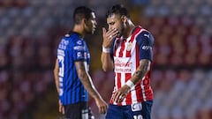 Alexis Vega durante un partido de las Chivas