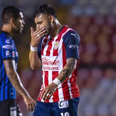Alexis Vega, baja en Chivas para visitar a Tigres
