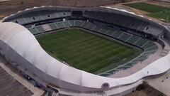 Así se oscureció el estadio de Mazatlán tras alcanzar la totalidad del eclipse solar