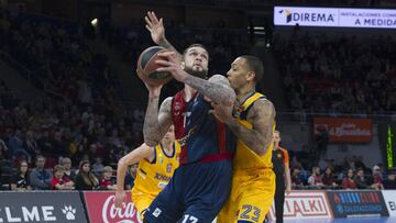 08/03/19 PARTIDO BALONCESTO BASKET
 EUROLEAGUE EUROLIGA REGULAR SEASON ROUND 25
 KIROLBET BASKONIA - KHIMKI MOSCU   VINCENT POIRIER