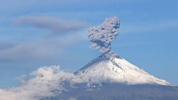 Popocatépetl inicia mayo con intensa actividad tras 37 exhalaciones