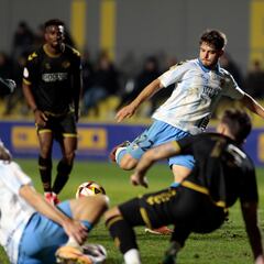 Dani Lorenzo rescata al Málaga de descarrilar con el Intercity
