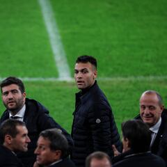 Lautaro se cruza con el Benfica