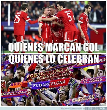 Los memes más divertidos del Bayern-Real Madrid