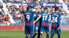Levante 2-0 Leganés: resumen, goles y resultado del partido