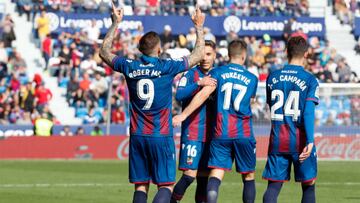 Levante 2-0 Leganés: resumen, goles y resultado del partido