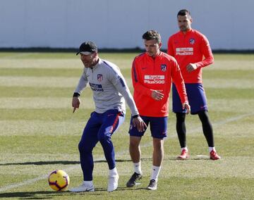 Simeone in today's session
