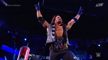 Resultados y resumen del WWE Extreme Rules: AJ Styles - Rusev