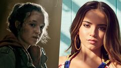 Primera imagen del reparto de ‘The Last of Us’ T2 con Bella Ramsey (Ellie) e Isabella Merced (Dina)