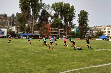 Seven de Viña vivió su primer partido femenino de la historia