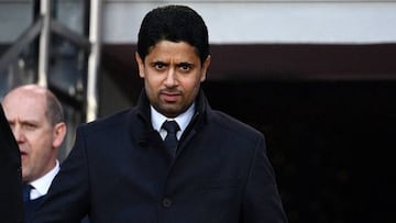 PSG president Nasser Al-Khaleifi.