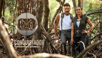Valeria Marín y Julián Gil hablaron con AS USA sobre el nuevo reality de supervivencia de TelevisaUnivision, El Conquistador.