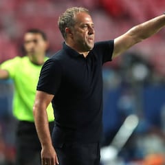 Flick: "Si consideramos el segundo tiempo fuimos justos ganadores"