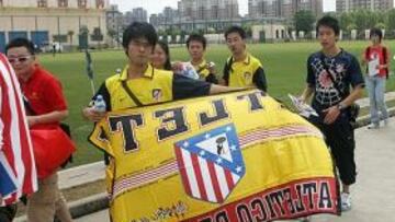 <b>EXPECTACIÓN. </b>El Atlético jugará en Shanghai y luego se marchará a Hanoi.