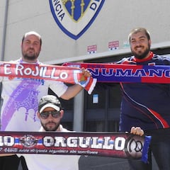 La ilusión desborda en las peñas del Numancia por los playoffs