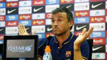 Rueda de prensa de Luis Enrique