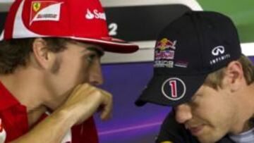 <b>HIPÓTESIS. </b>La Prensa alemana habla de la posibilidad de que Alonso y Vettel compartieran equipo.