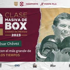 Julio César Chávez encabezará clase masiva de box en Zócalo capitalino