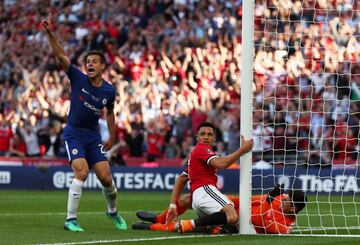 El ingrato partido de Alexis Sánchez en la final de la FA Cup