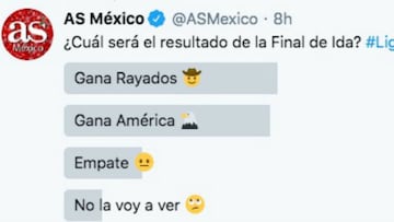 Sondeo AS: Final entre Monterrey y América será pareja
