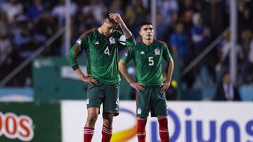 during the game Honduras vs Mexican National Team (Mexico), corresponding to the Quarterfinals First Leg of the Concacaf Nations League 2023-2024, at Jose de la Paz Herrera Ucles National Stadium in Tegucigalpa, on November 17, 2023.
<br><br>
durante el partido Honduras vs Seleccion Nacional Mexicana (Mexico), correspondiente a Cuartos de Final Ida de la Liga de Naciones de Concacaf 2023-2024, en el Estadio Nacional Jose de la Paz Herrera Ucles en Tegucigalpa, el 17 de Noviembre de 2023.