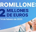 Euromillones: comprobar los resultados del sorteo de hoy, martes 14 de febrero