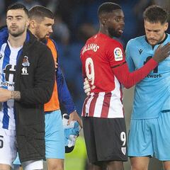 La Real Sociedad pasa página del derbi pendiente de Oyarzabal