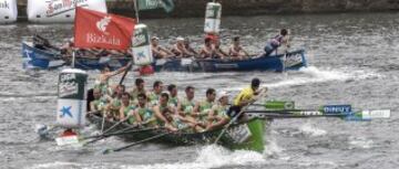  La trainera de Hondarribia.