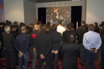 El homenaje a Tito Vilanova