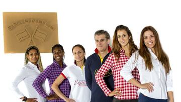 Las 'Guerreras' del balonmano se visten guapas con Spagnolo