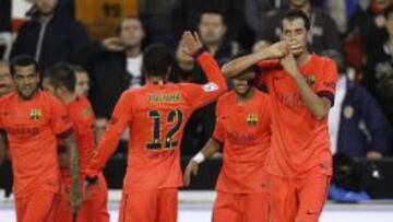 Busquets decide en el caos