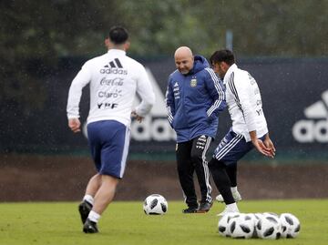 Buenos Aires 17 Mayo 2018, Argentina
Preparativos de la seleccion Argentina en el Predio de la AFA en Ezeiza, donde estÃ¡n 

Foto Ortiz Gustavo
