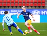 Partido de la jornada 33 de LaLiga Hypermotion entre el Andorra y el Málaga.